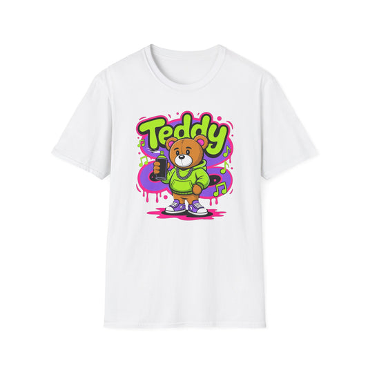 Cartoon Animation Graphic Unisex 100 Cotton T-Shirt Funny Animals Tee Shirt