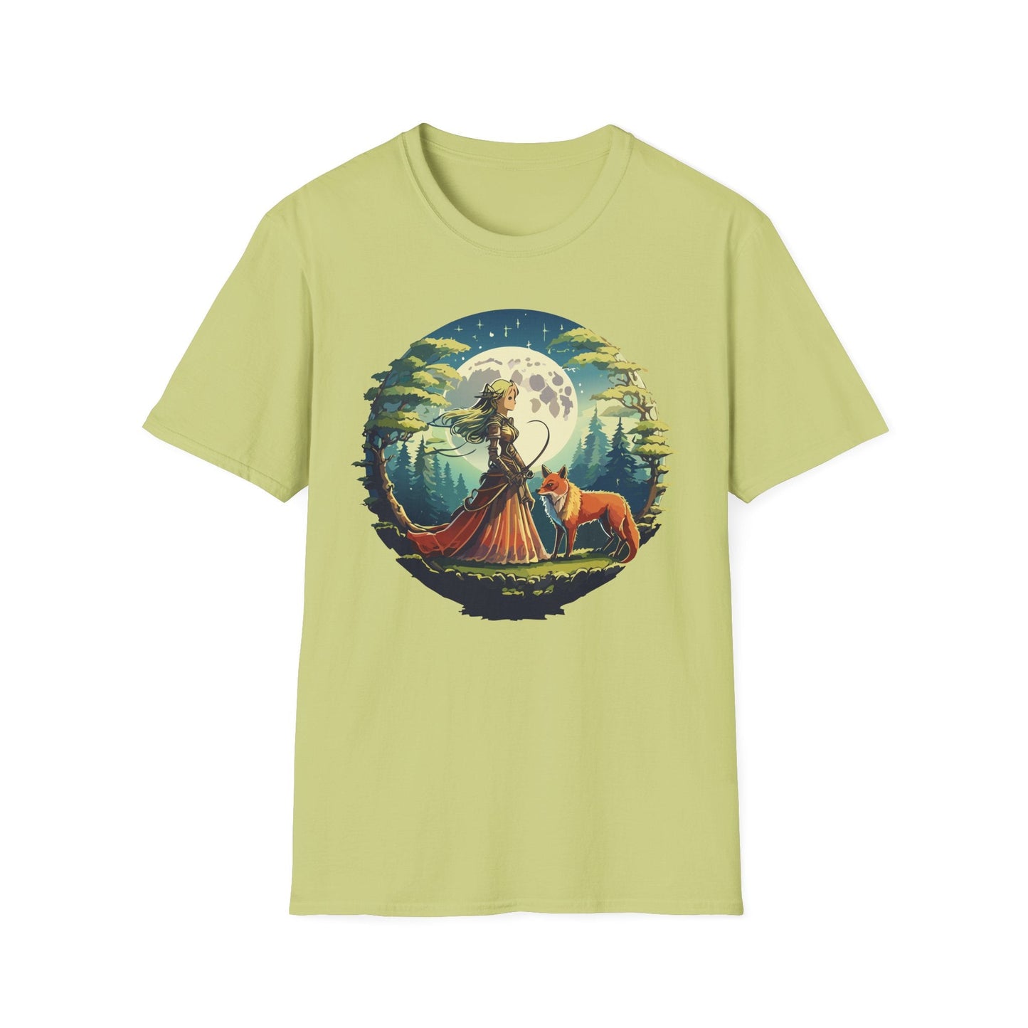 Womens Graphic T Shirt Art Design Tee Softstyle 64000 Gildan Unisex Cotton Comfort Tee