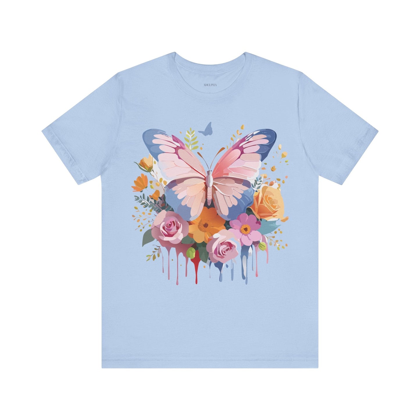 Butterfly Graphic Tee Unisex Art Design Shirt By Adelpha Vintage Inspired