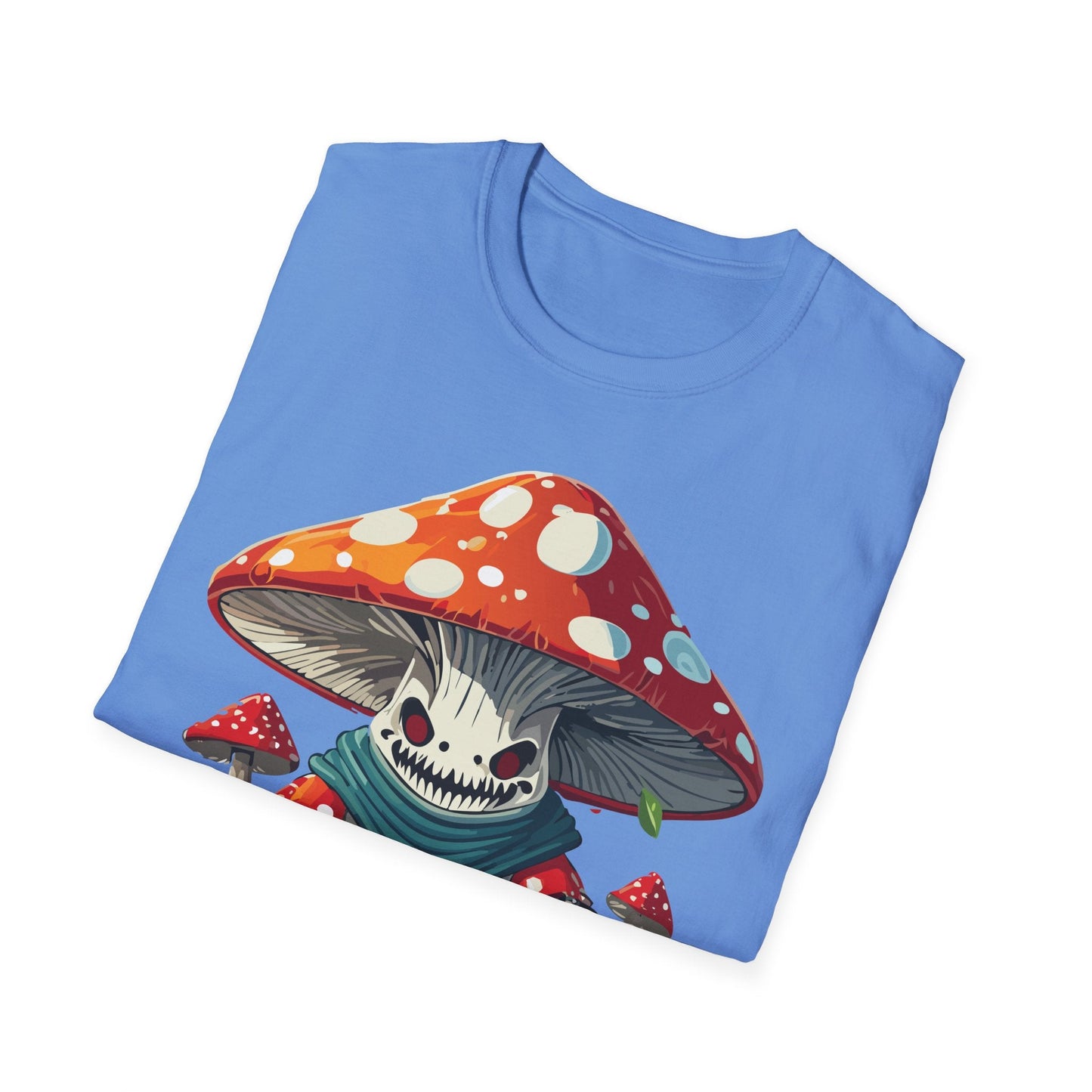 Unisex Mashroom T Shirt Funny Fungus Inspired Design Gildan Softstyle 64000 Tee Shirt