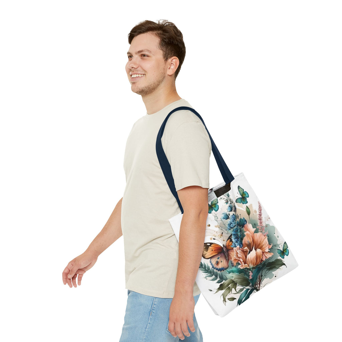 Butterfly Canvas Tote