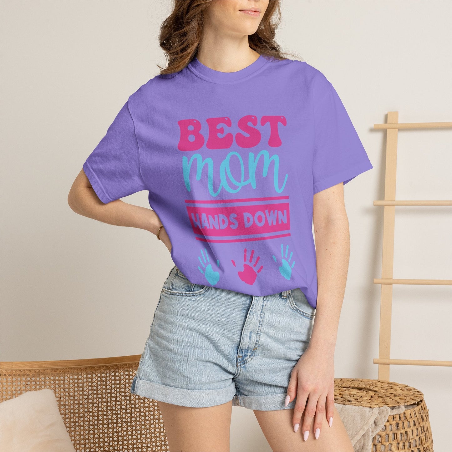 Best Mom T-shirt Mother's Day Mom Shirt Unisex Cotton Mama Tee Design h5