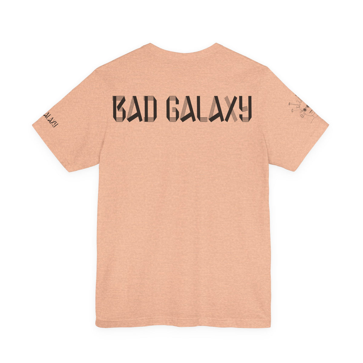 Alien Graphic Unisex Cotton Bella+Canvas Tee with Art Design b54