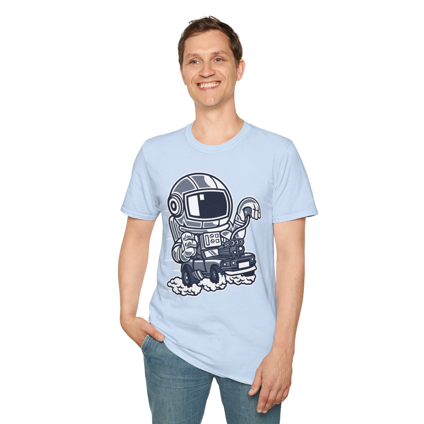 Cartoon T Shirt Animation T Shirt Funny Tee Unisex Softstyle 64000 Gildan 100 Percent Cotton