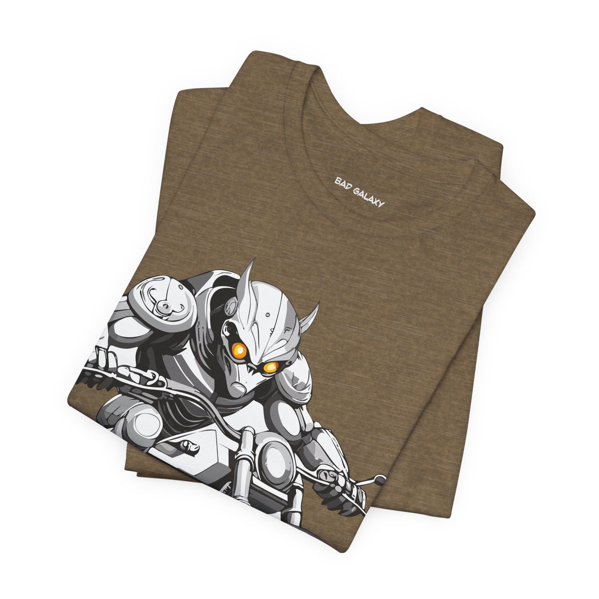 Alien Graphic Unisex Cotton Bella+Canvas Tee with Art Design b79