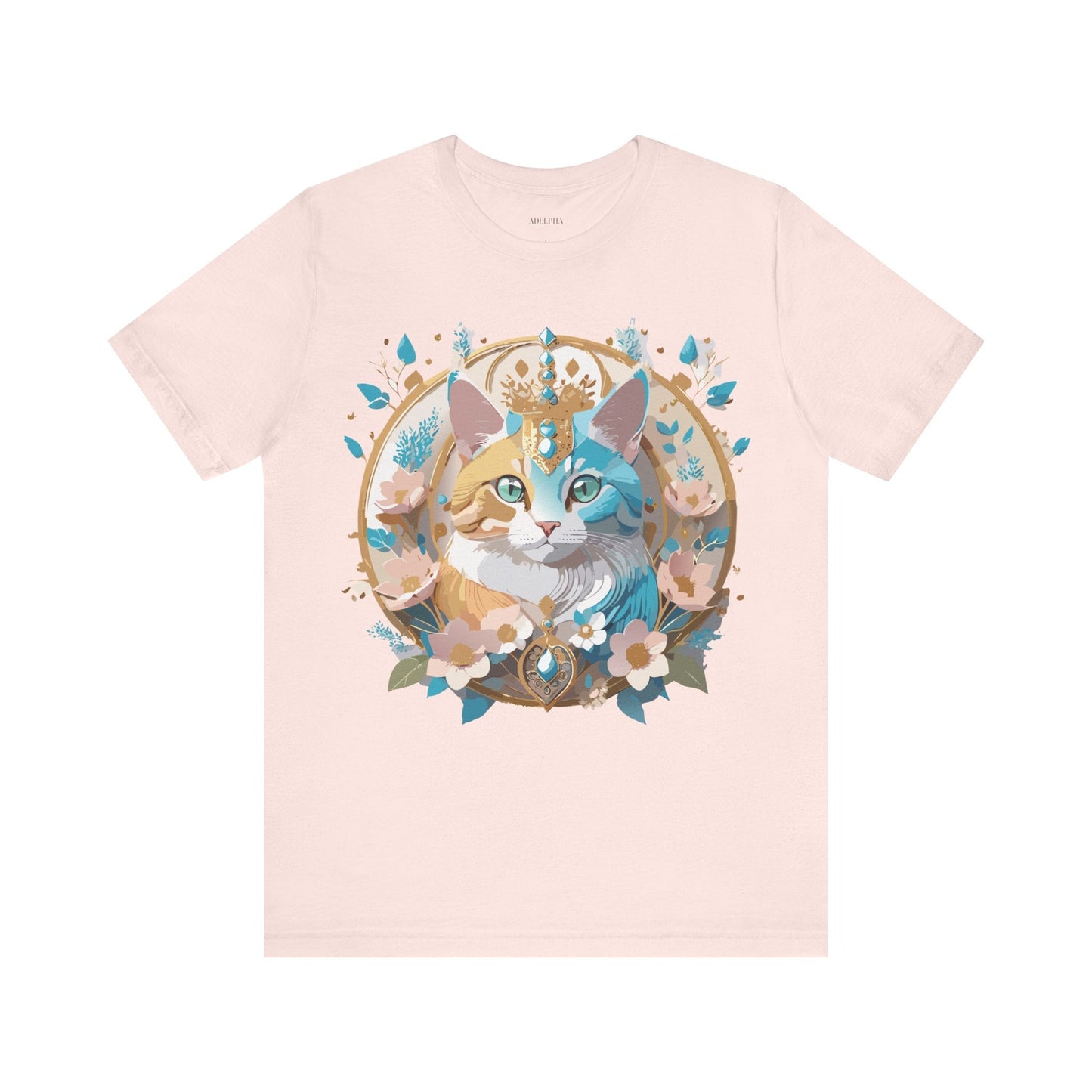 Adelpha Medallion Graphic Tee Unisex Short Sleeve Vintage Inspired Original Art Design