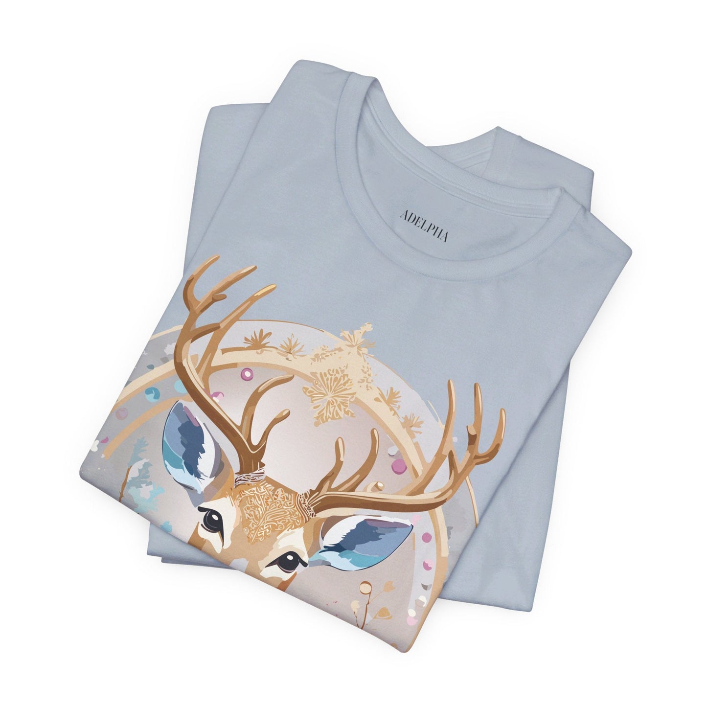 Medallion Graphic Unisex 100 Cotton Vintage Animal Medal Artwork Tee 72