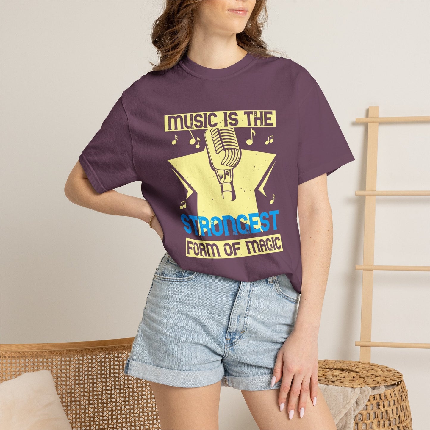 Music Graphic Design Unisex Cotton T-shirt m35