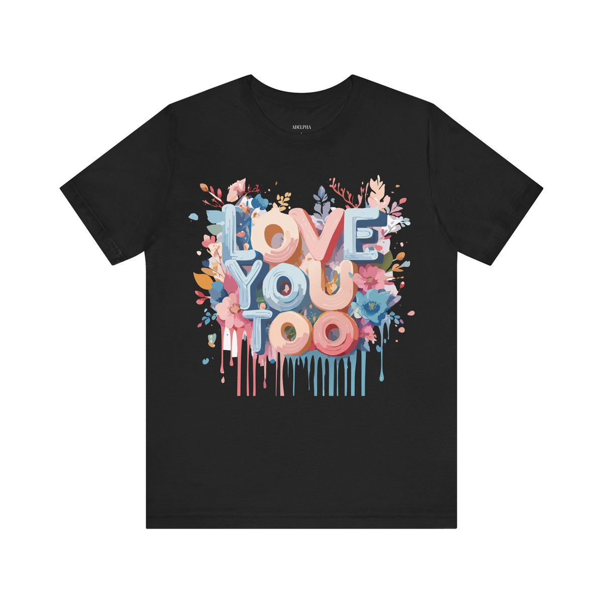 Valentine's Day  Graphic Unisex Cotton Bella+Canvas Tee with Art Design n203