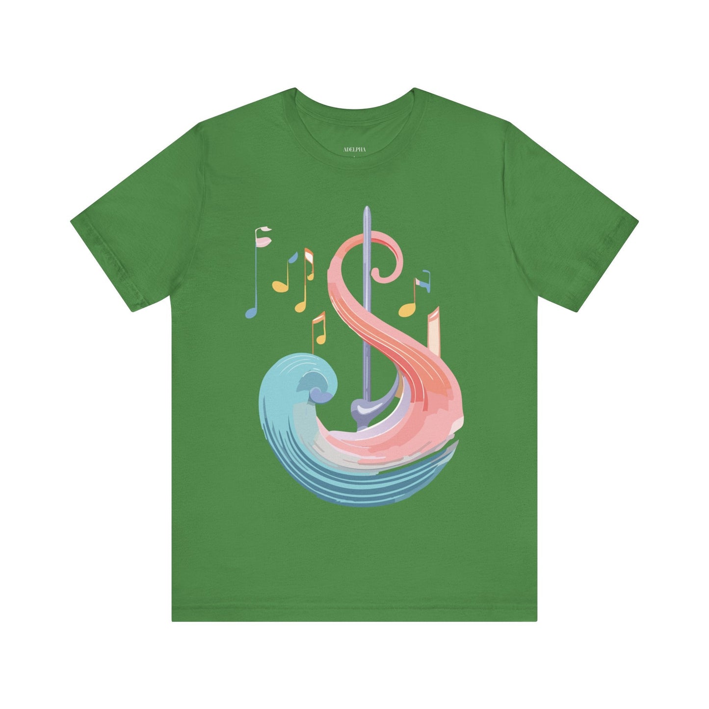 Music T Shirt Graphic Tee Unisex Short Sleeve Adelpha Vintage Inspired Artwork Art Design