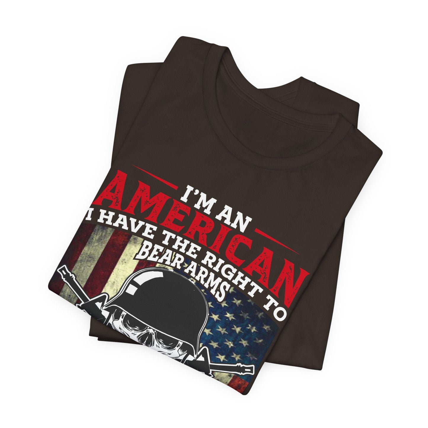 Army Veteran Patriotic Graphic Design Unisex Cotton T-Shirt v29