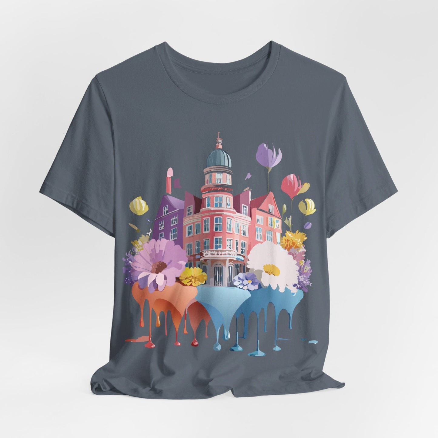 Amsterdam Tourist Shirt Unisex Graphic Tee With Vintage Adelpha Artwork For Everyday Wear