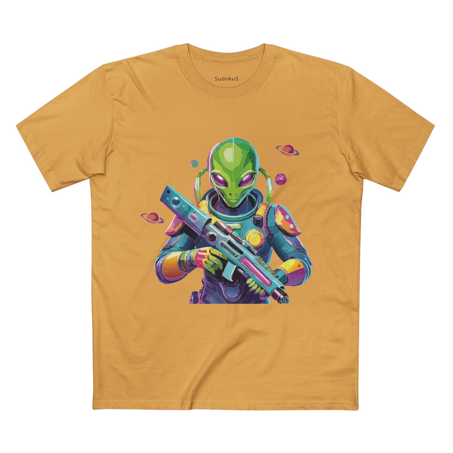 Aliens Graphic Unisex 100 Cotton Staple Tee 58