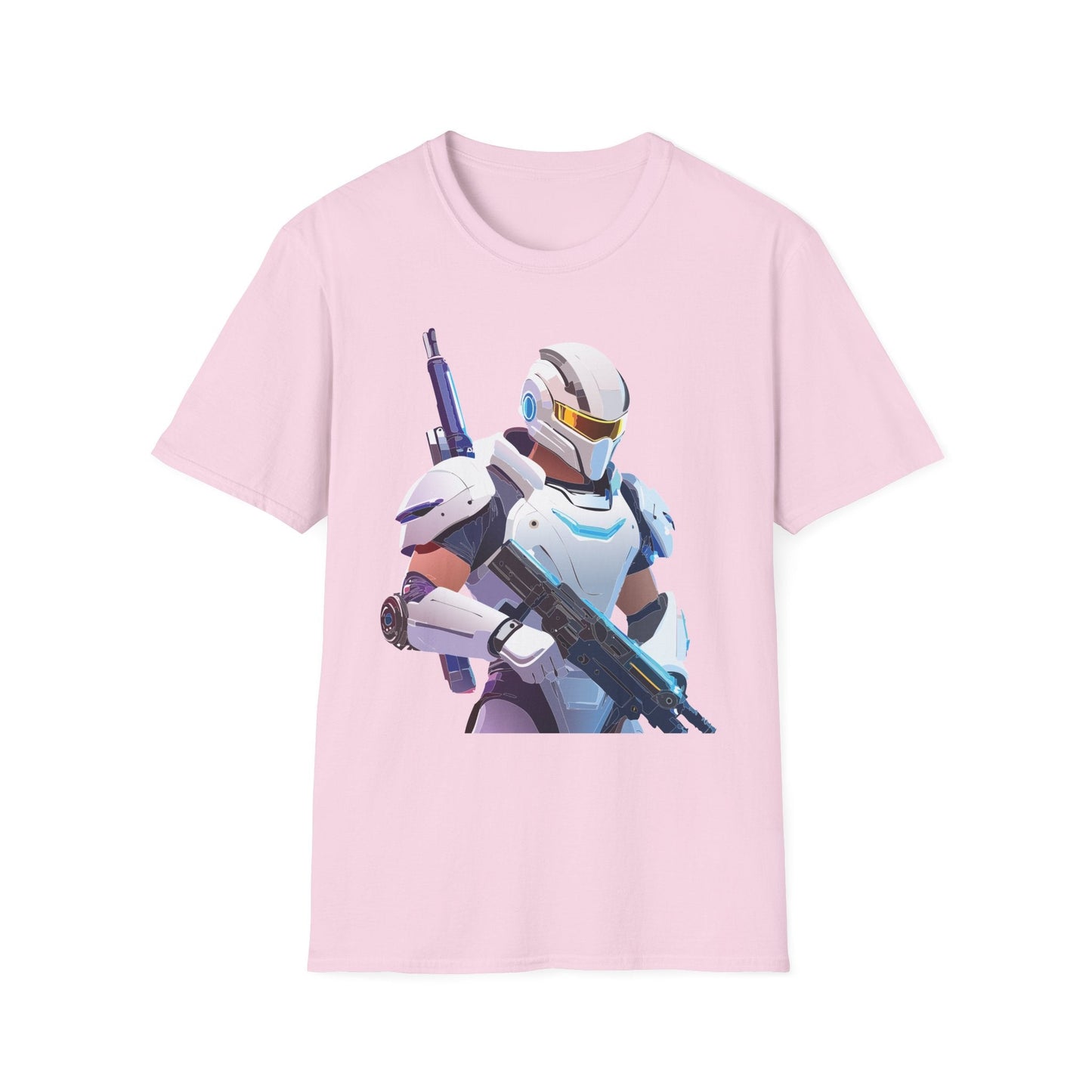 Robocop T Shirt Unisex Softstyle 64000 Gildan 100 Percent Ring Spun Cotton Graphic Tee