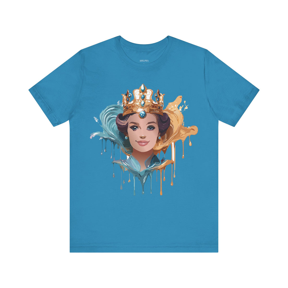 Music Graphic Unisex Cotton Bella+Canvas Tee with Art Design n197