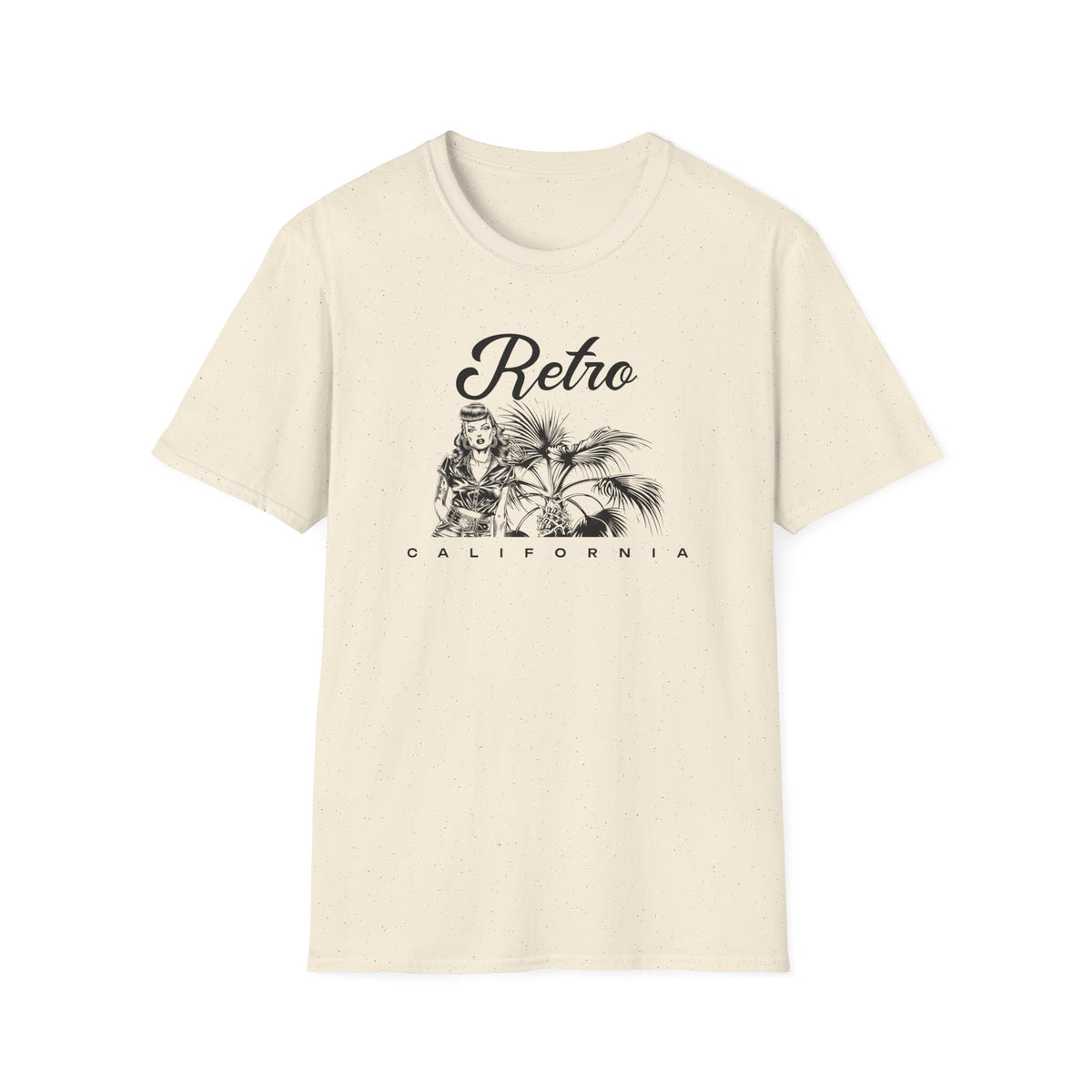 Retro California Vintage Palm Beach Graphic Tee Gildan Unisex 100 Cotton Tee Shirt d202