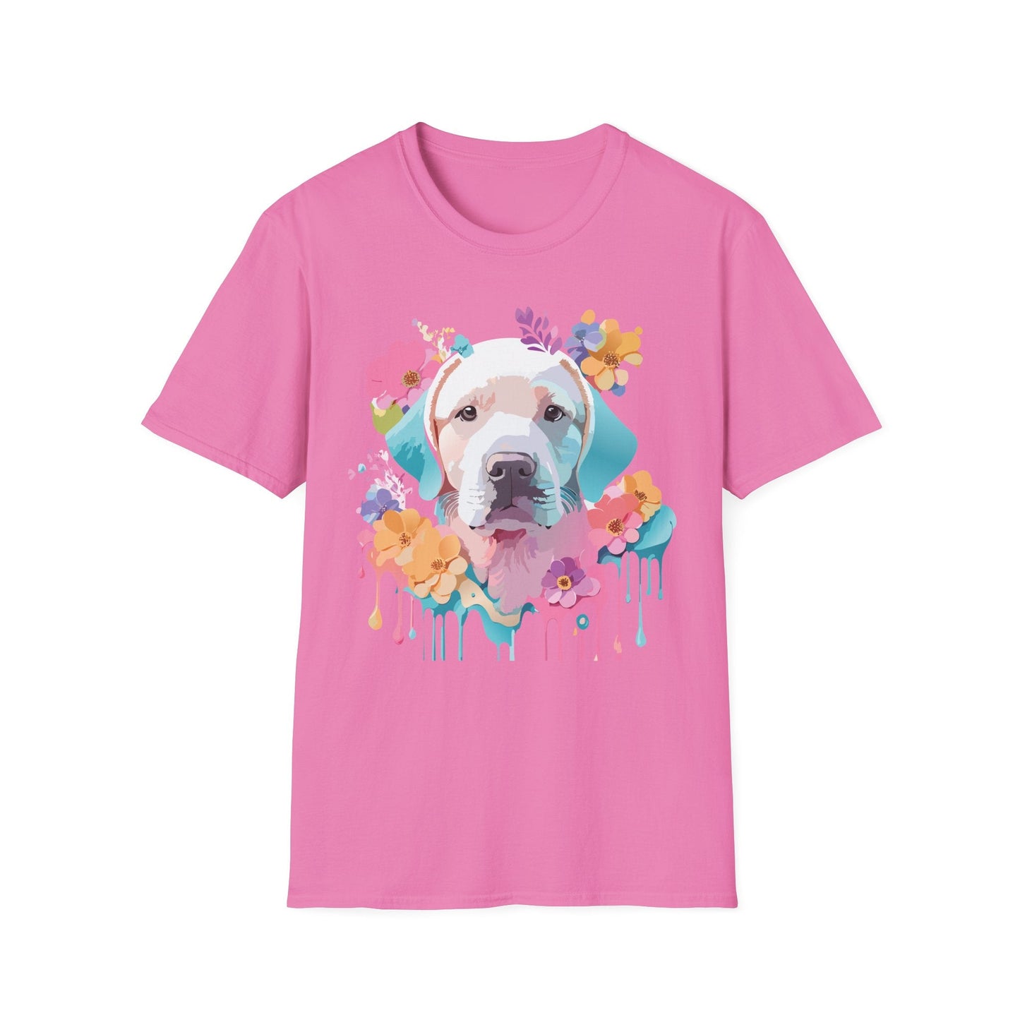 Dog Shirt Unisex Animal Tee Softstyle Gildan 64000 Short Sleeve Tee