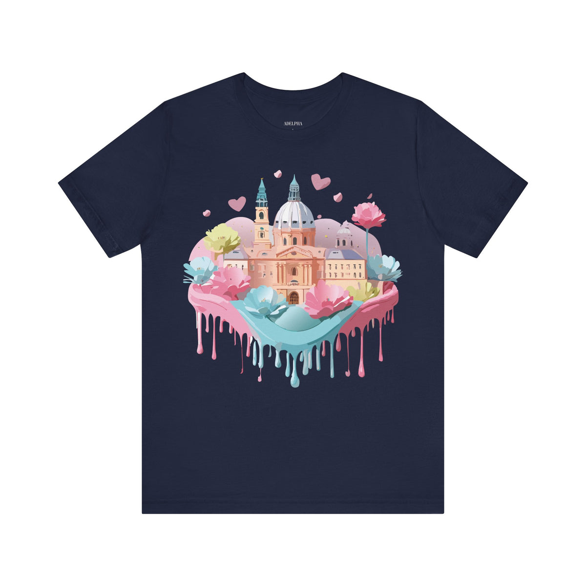 Unisex Cotton Bella+Canvas Tee with Prague