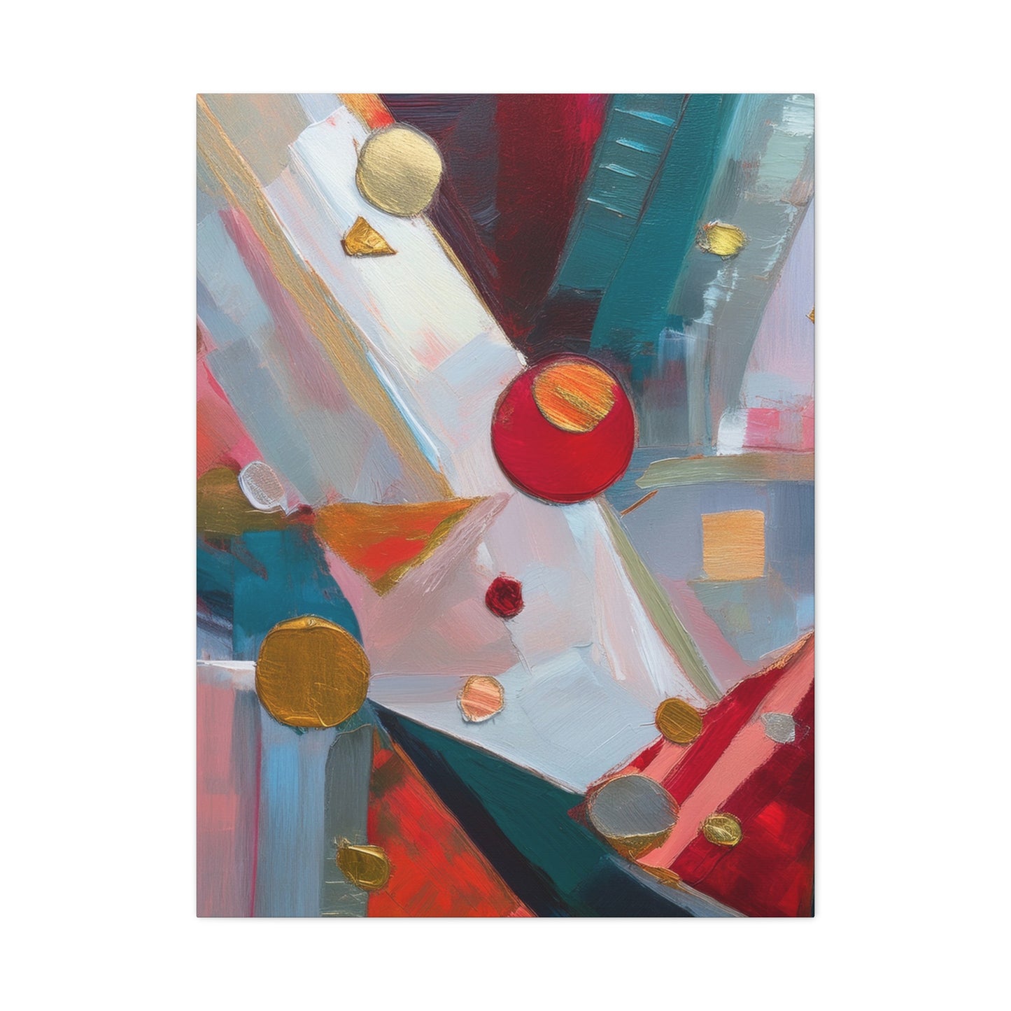 Abstract Oil Painting Print Canvas 20x24,20x30,24x30 24x32,24x36,30x40 32x48,36x48,40x60 Pine-Wood Inner Frame ABS-168
