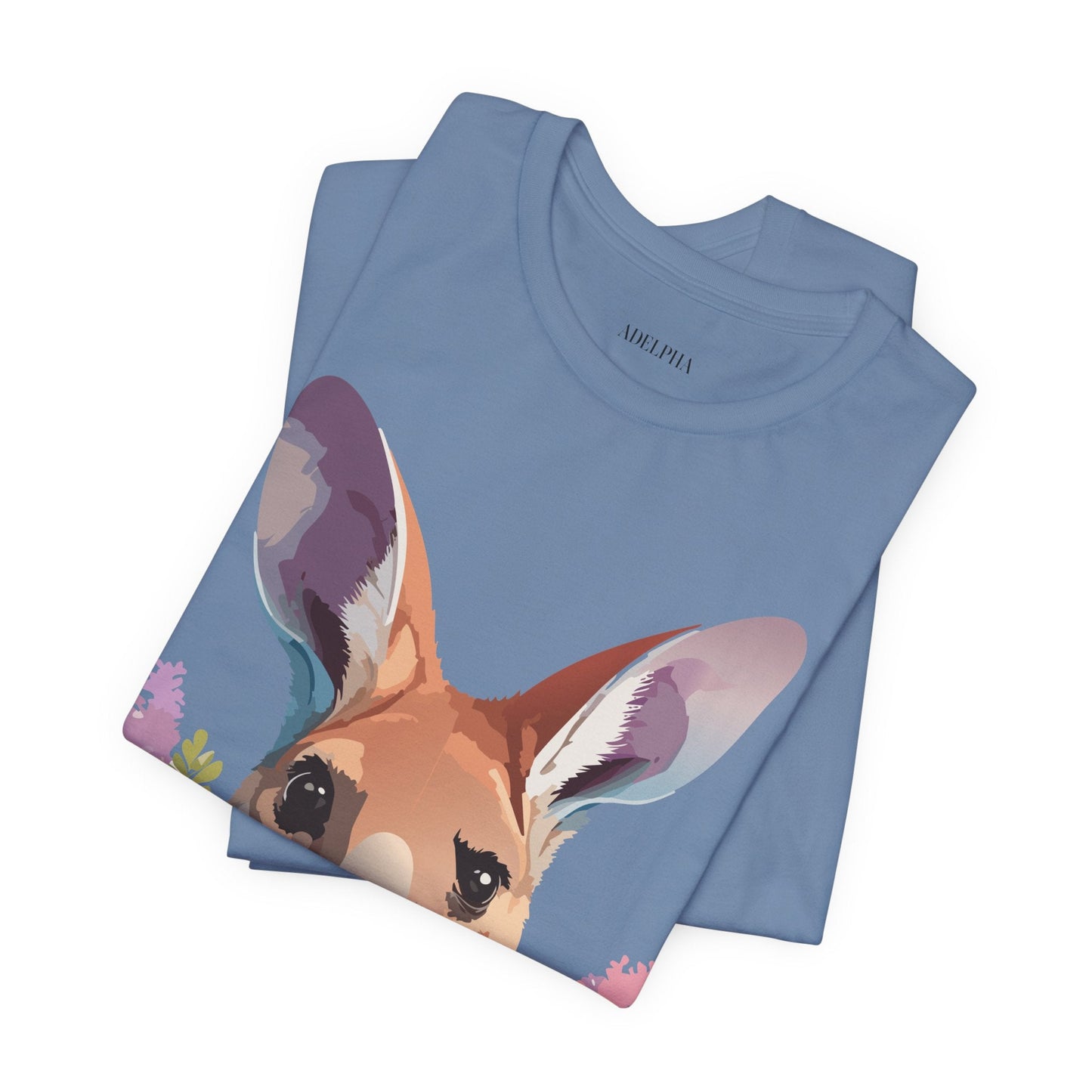 Kangaroo Graphic Unisex 100 Cotton Vintage Animal Artwork Tee 4