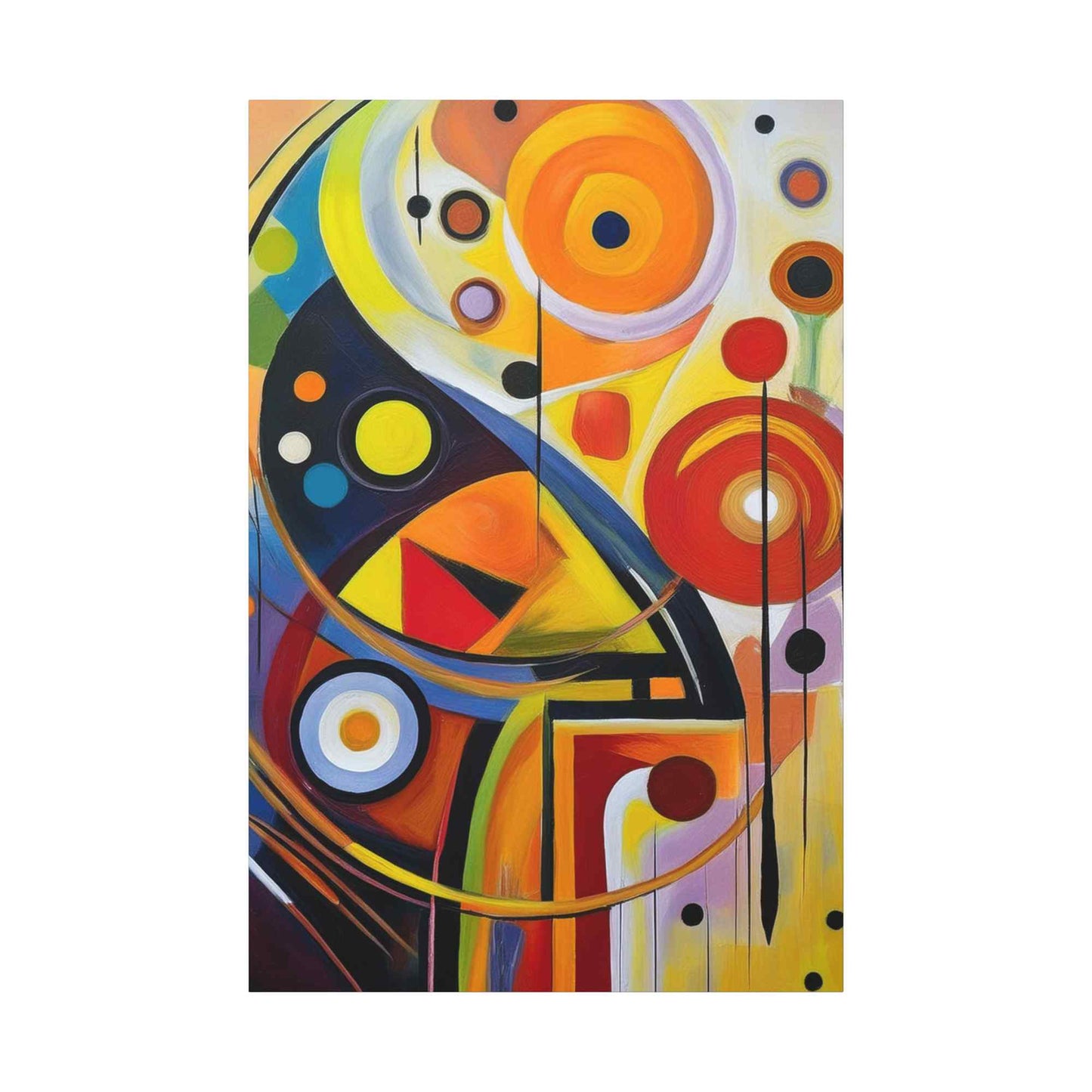 Abstract Painting Print Canvas 20x24,20x30,24x30, 24x32,24x36,30x40, 32x48,36x48,40x60 Pine-Wood Inner Frame ABS-7