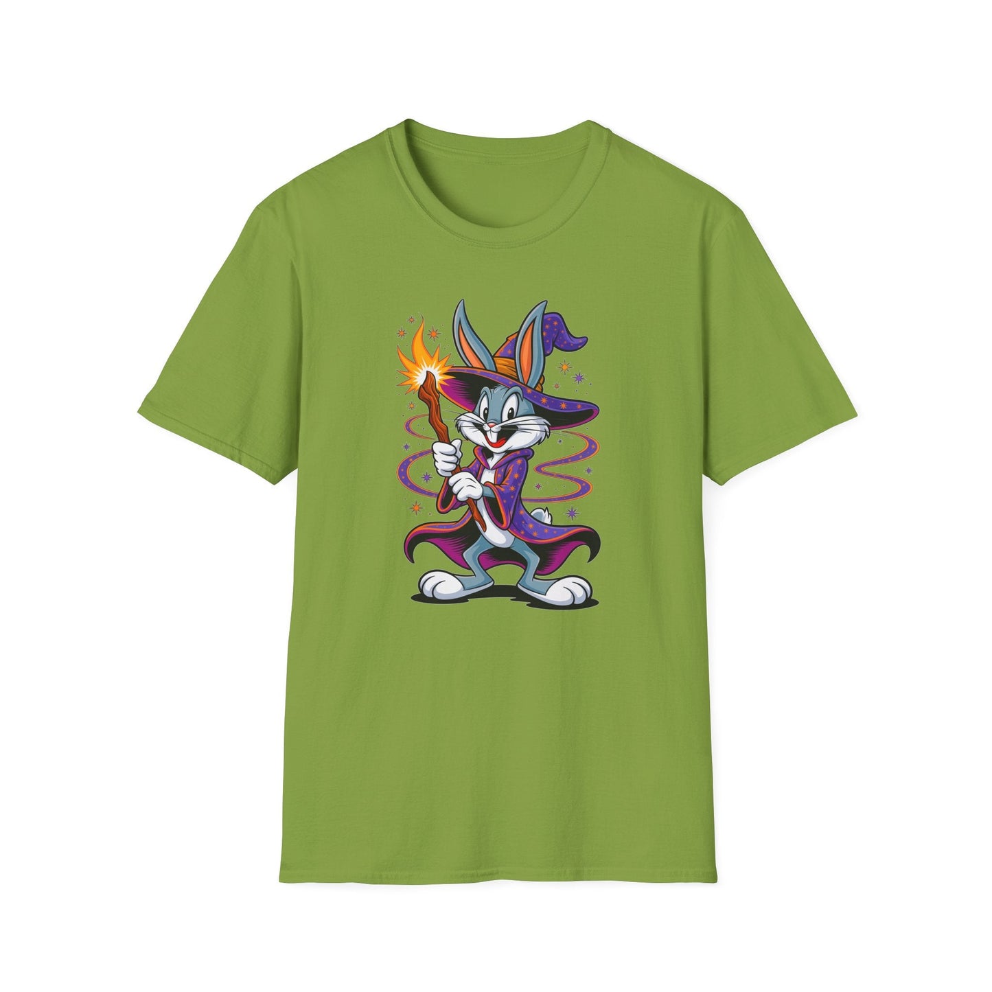 Bugs Bunny T Shirt Unisex Softstyle Gildan 64000 Cartoon Tee With Classic Design Art