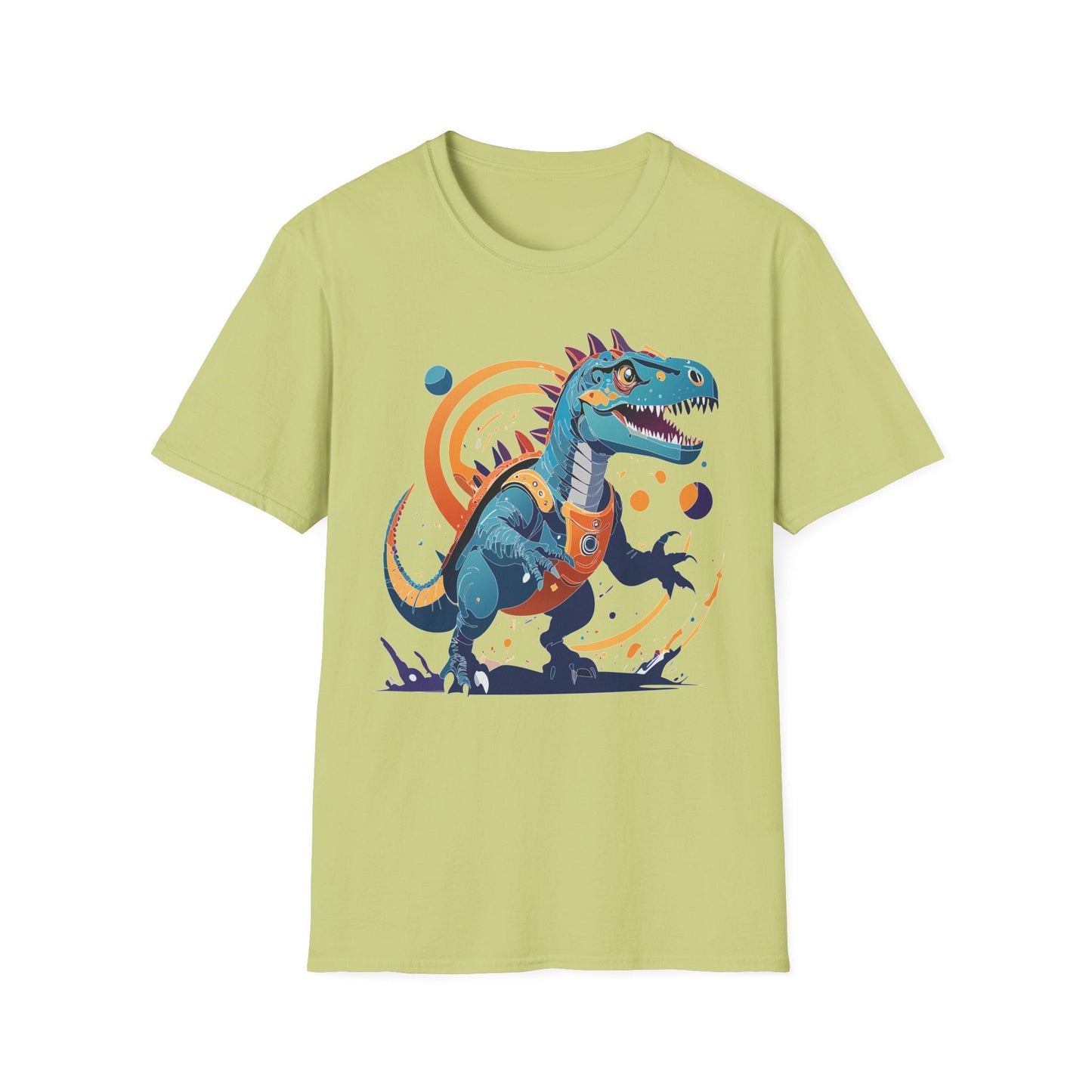 Unisex Alien T Shirt Cosmos Tee With Alien Design Gildan Softstyle 64000 Ring Spun Cotton