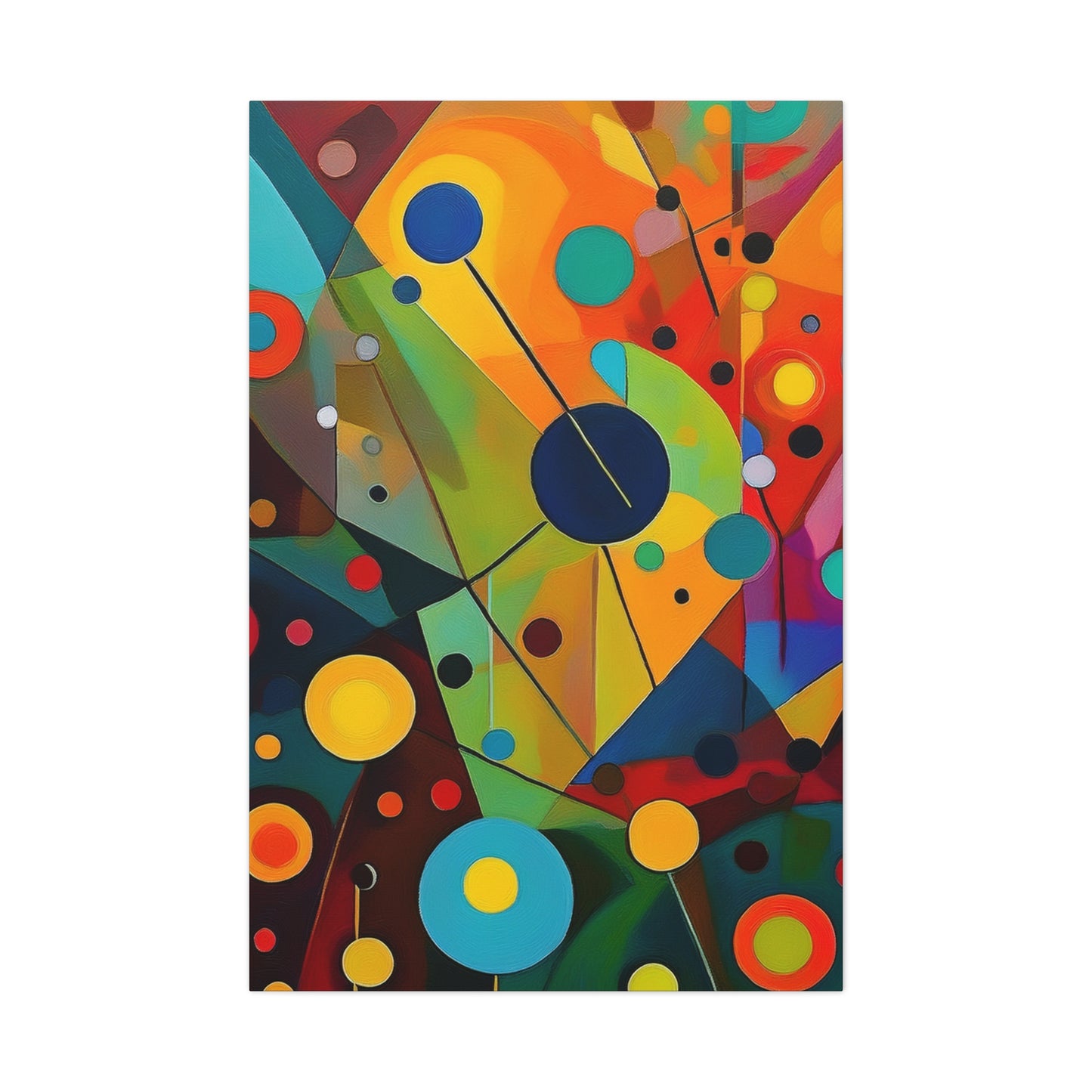 Abstract Oil Painting Print Canvas 20x24,20x30,24x30 24x32,24x36,30x40 32x48,36x48,40x60 Pine-Wood Inner Frame ABS-146