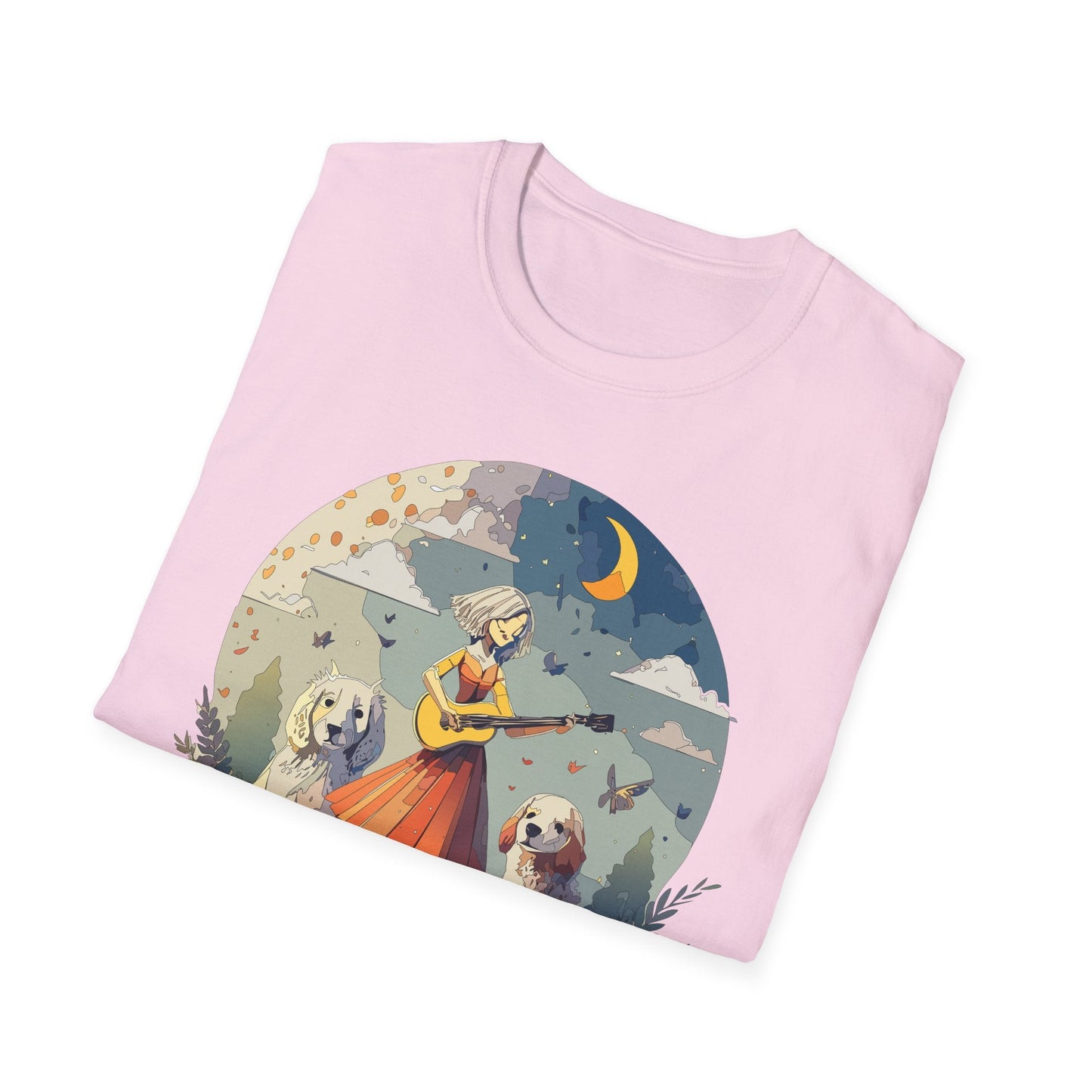 Womens Graphic T Shirts Art Design Tee Softstyle Gildan 64000 100 Percent Cotton