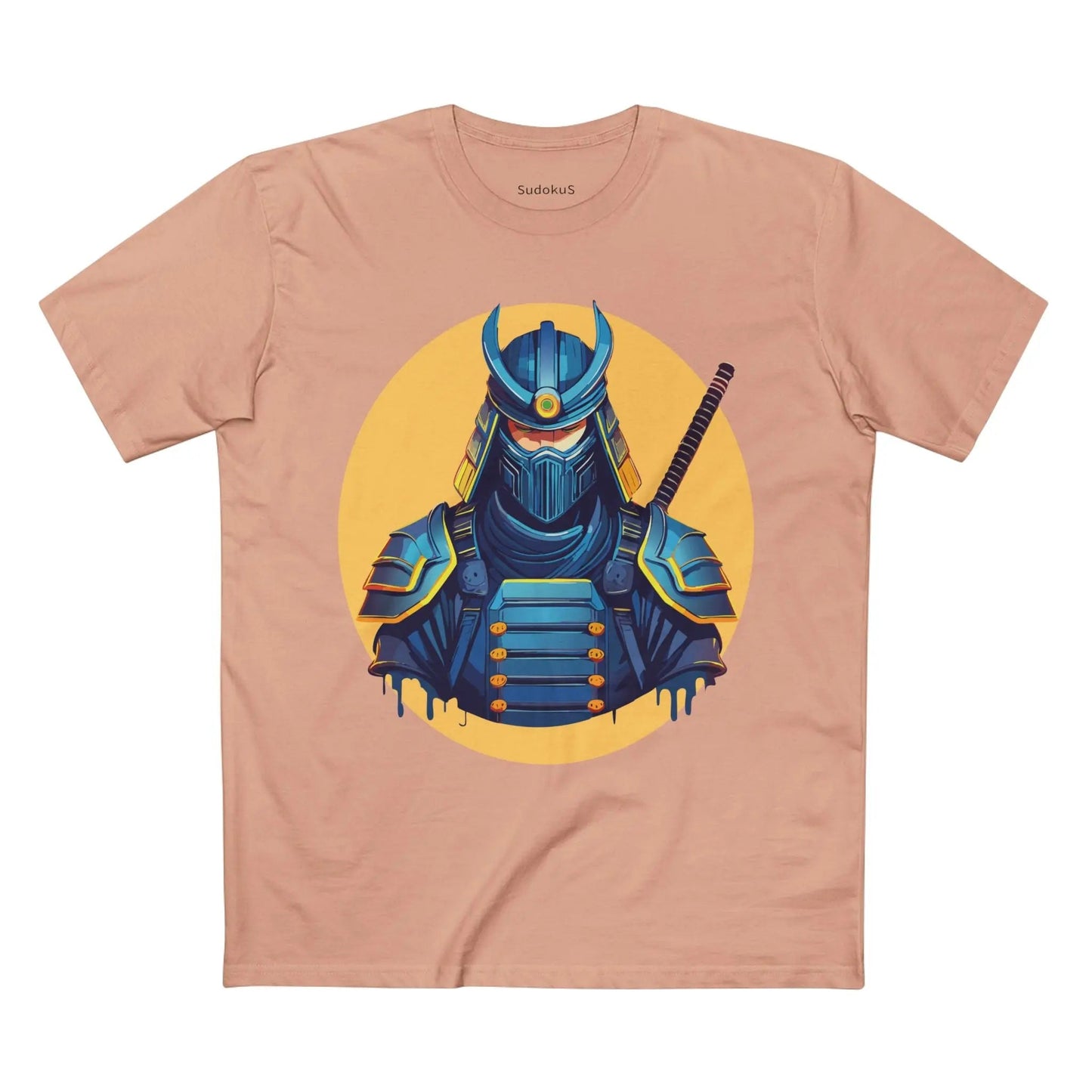 Samurai Graphic Unisex 100 Cotton Staple Tee 11