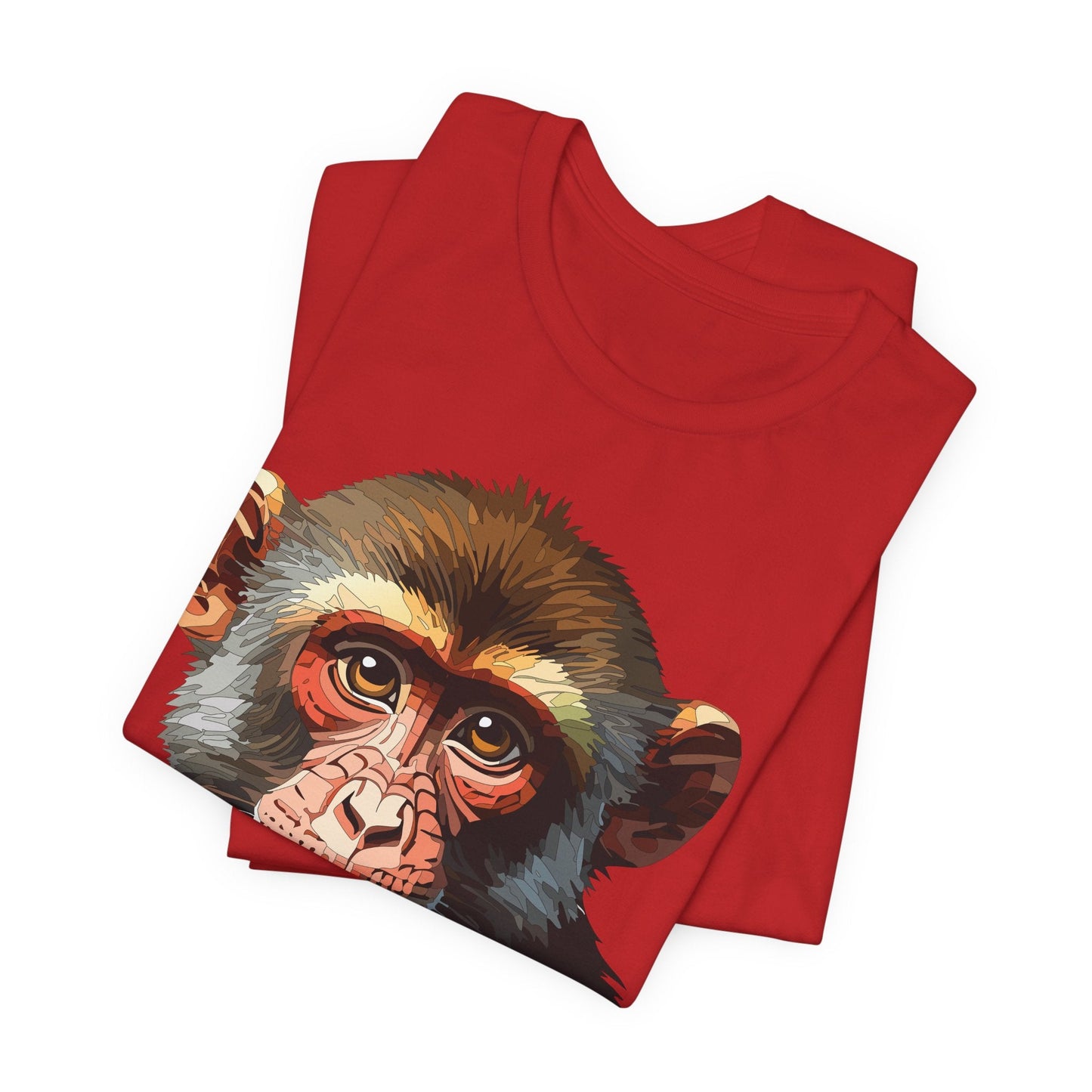 Unisex Animal Tee Shirt With Art Design Wildlife Graphic Gildan Softstyle 64000 Shirt