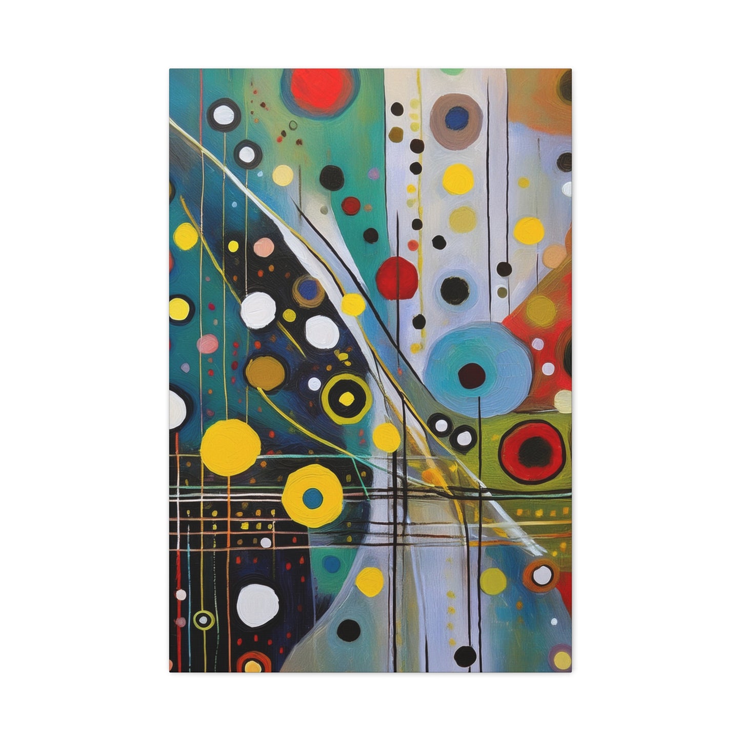 Abstract Oil Painting Print Canvas 20x24,20x30,24x30 24x32,24x36,30x40 32x48,36x48,40x60 Pine-Wood Inner Frame ABS-116
