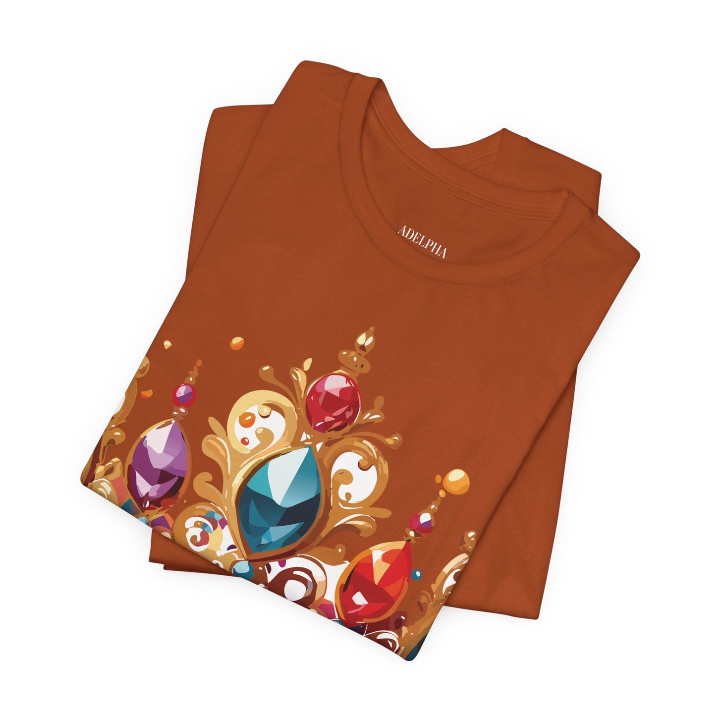 Crown Graphic Unisex 100 Cotton Vintage Artwork Tee 11
