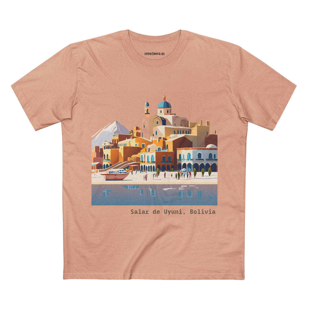 Salar de Uyuni Bolivia Landscape T-Shirt | Travel Scene Tee