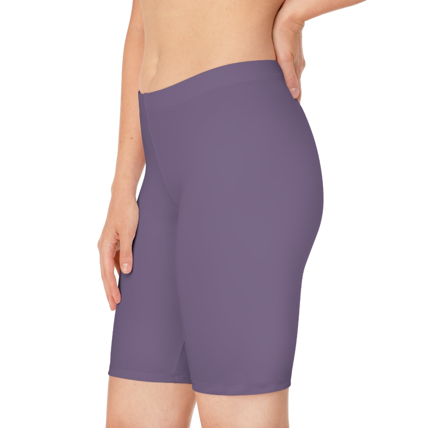 Purple Color Biker Shorts, Purple Biker Shorts 6