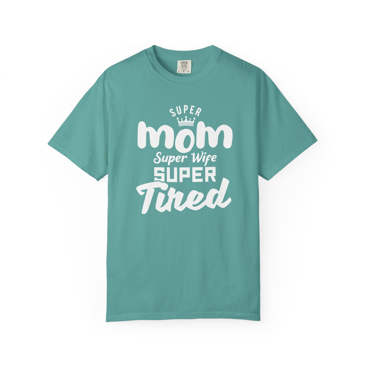 Mom T-shirt Mother's Day Mama Tee Unisex Comfort Colors Garment-Dyed Cotton h45