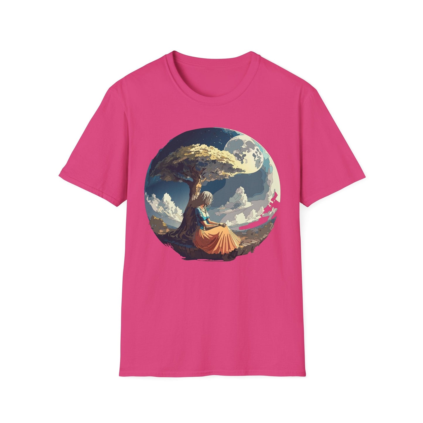 Unisex Graphic T Shirt Art Design Tee Softstyle 64000 Ring Spun Cotton Comfortable
