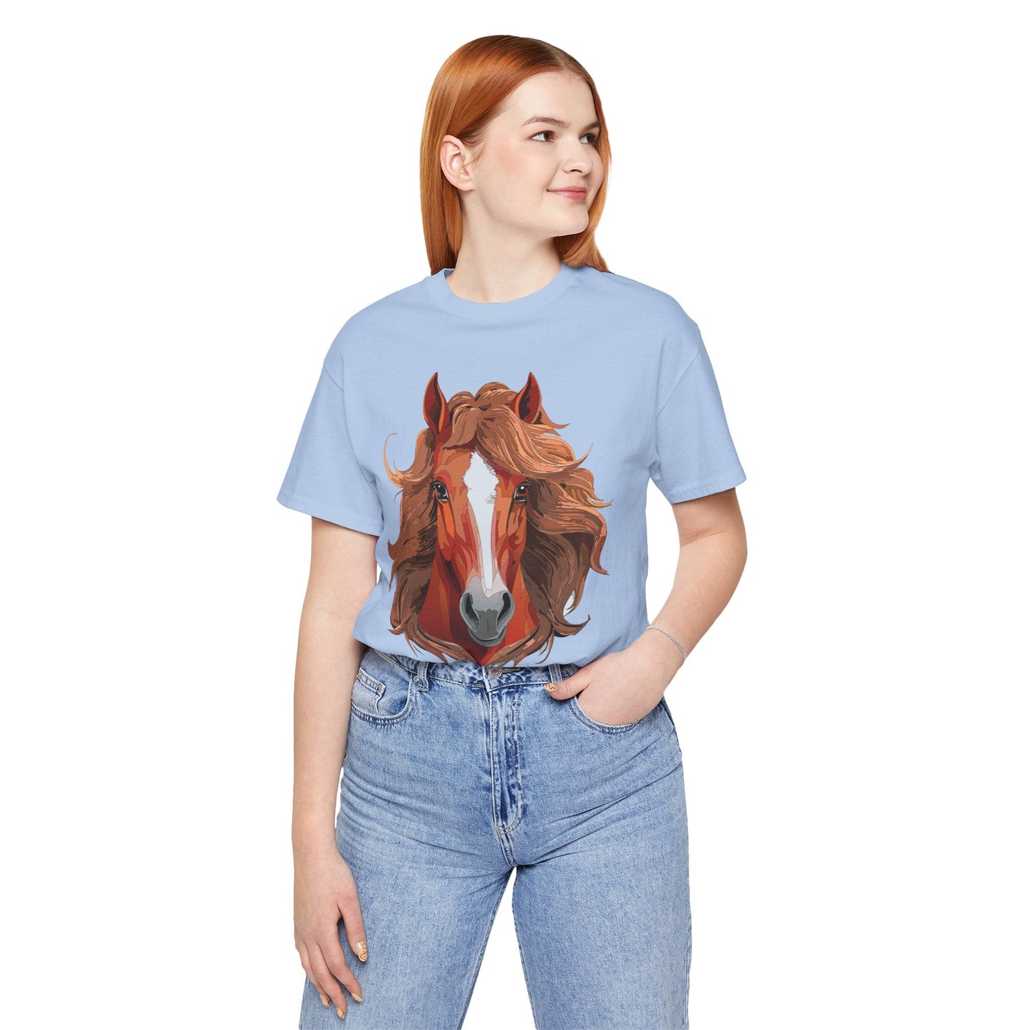 Unisex Animal Graphic Tee Shirt With Wild Animals Art Design For Everyday Casual Comfort Wear