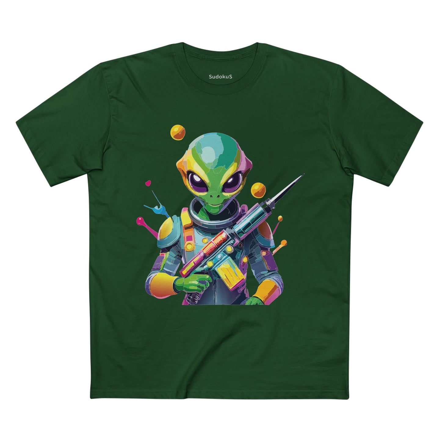 Aliens Graphic Unisex 100 Cotton Staple Tee 59
