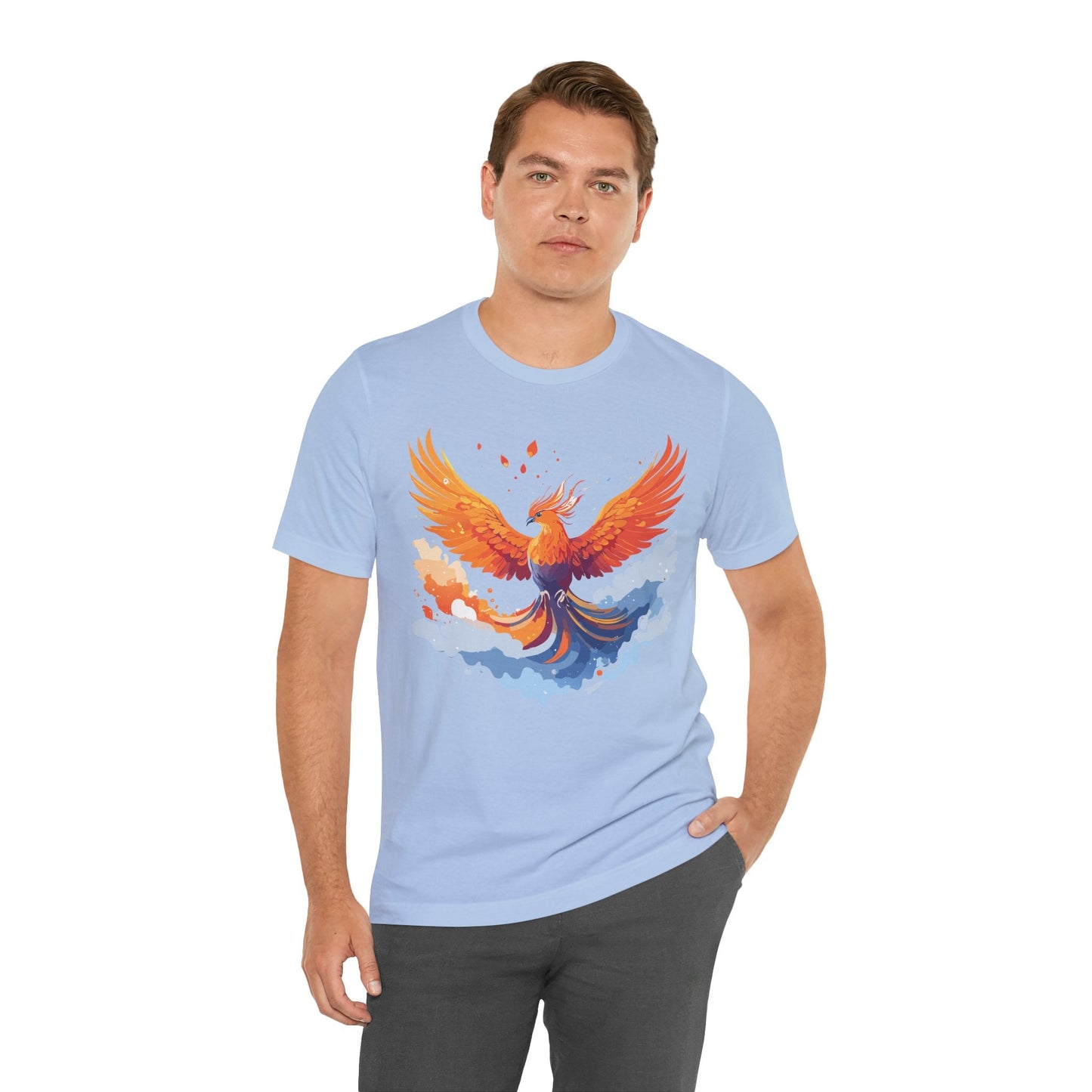 Unisex Animal Shirt With Art Design Graphic Tee Wild Animals Shirt For Everyday Wear