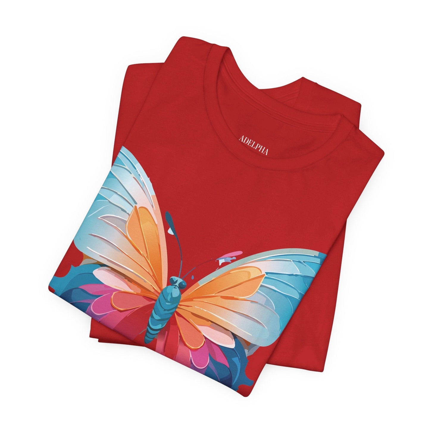 Adelpha Graphic T Shirt Unisex Short Sleeve Vintage Inspired Art Tee
