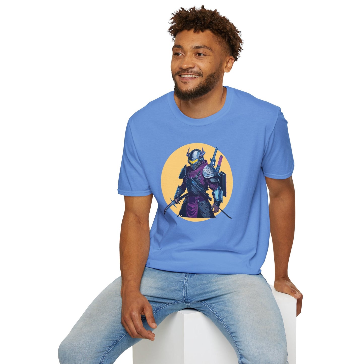 Samurai Shirt Unisex T Shirt Softstyle Gildan 64000 Cotton Tee Breathable Comfortable