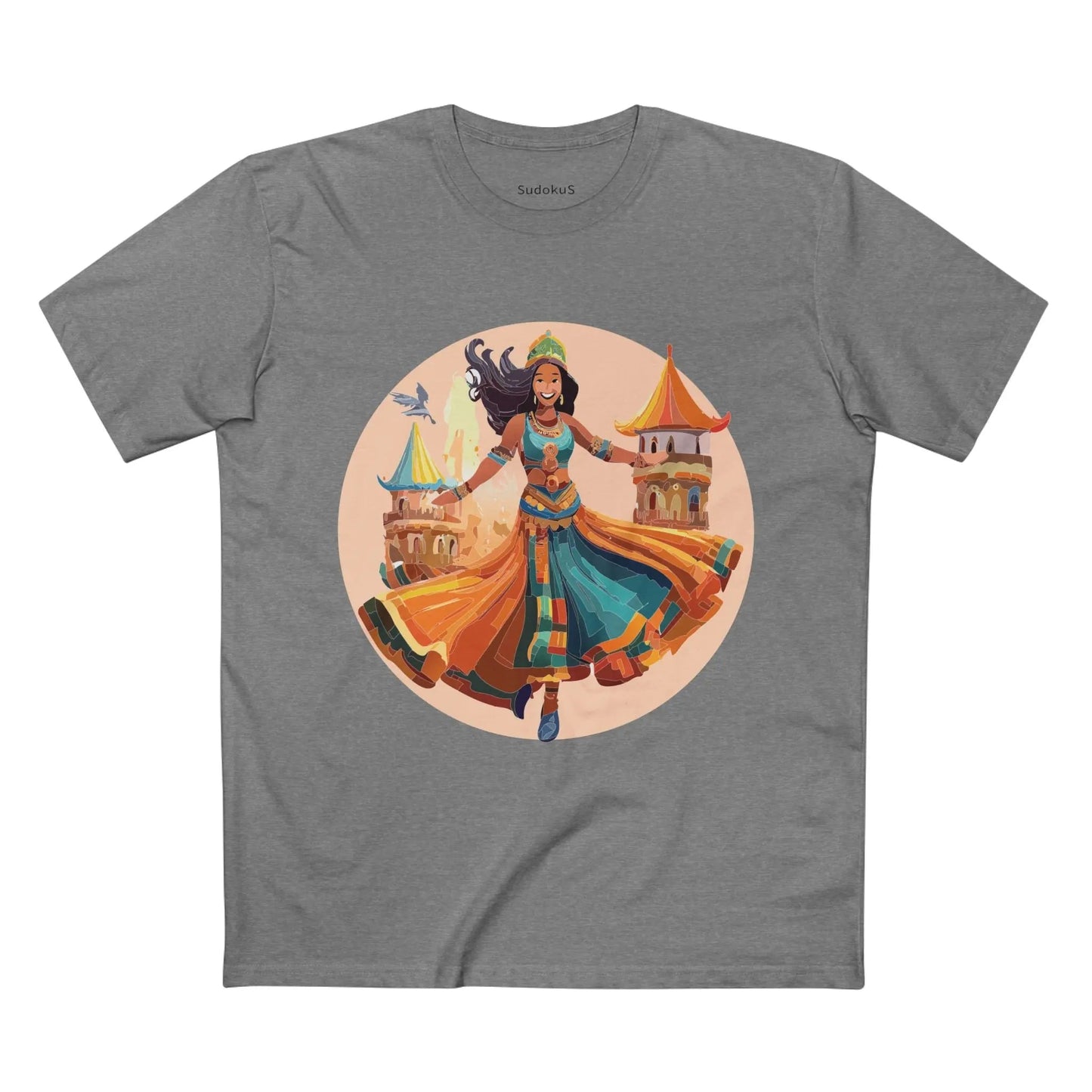 Dancer Graphic Unisex 100 Cotton Staple Tee 5