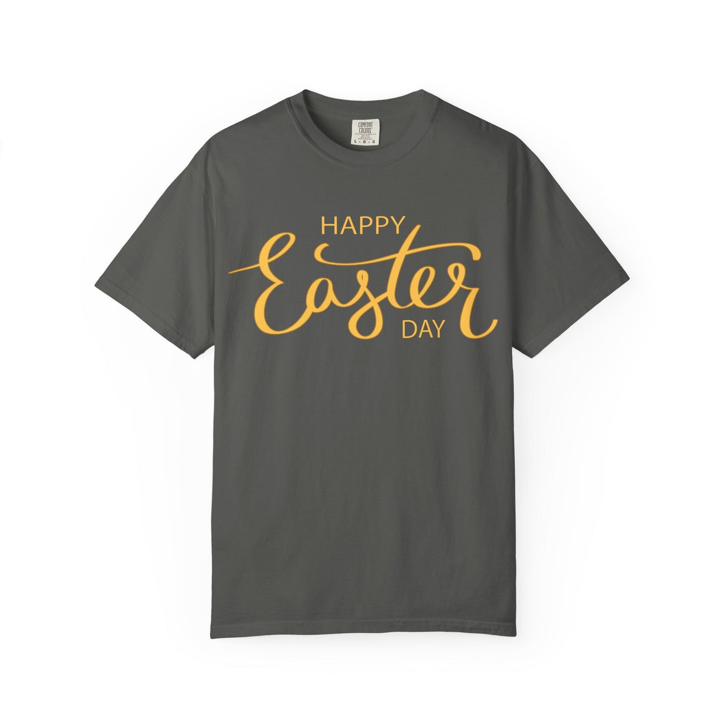 Happy Easter Day T-Shirt, Tee Shirt with Easter Signature, T Shirt with Easter Prints, Tee Shirt with Easter Design
