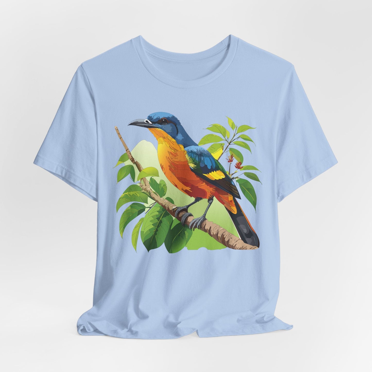 Unisex Animal Design Tee Shirt With Wildlife Graphics For Casual Everyday Wear And Comfort