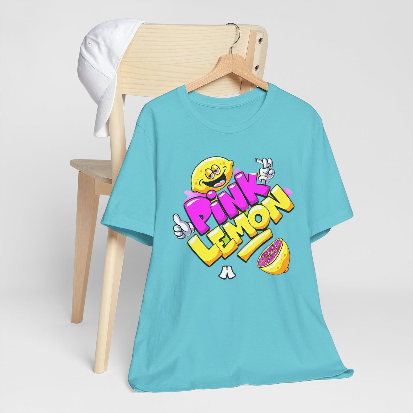 Lemon Graphic Tee, Graphic T-Shirt, Funny Lemon Shirt, Cute Cartoon Tees, Art T-Shirt, Art Design Tees
