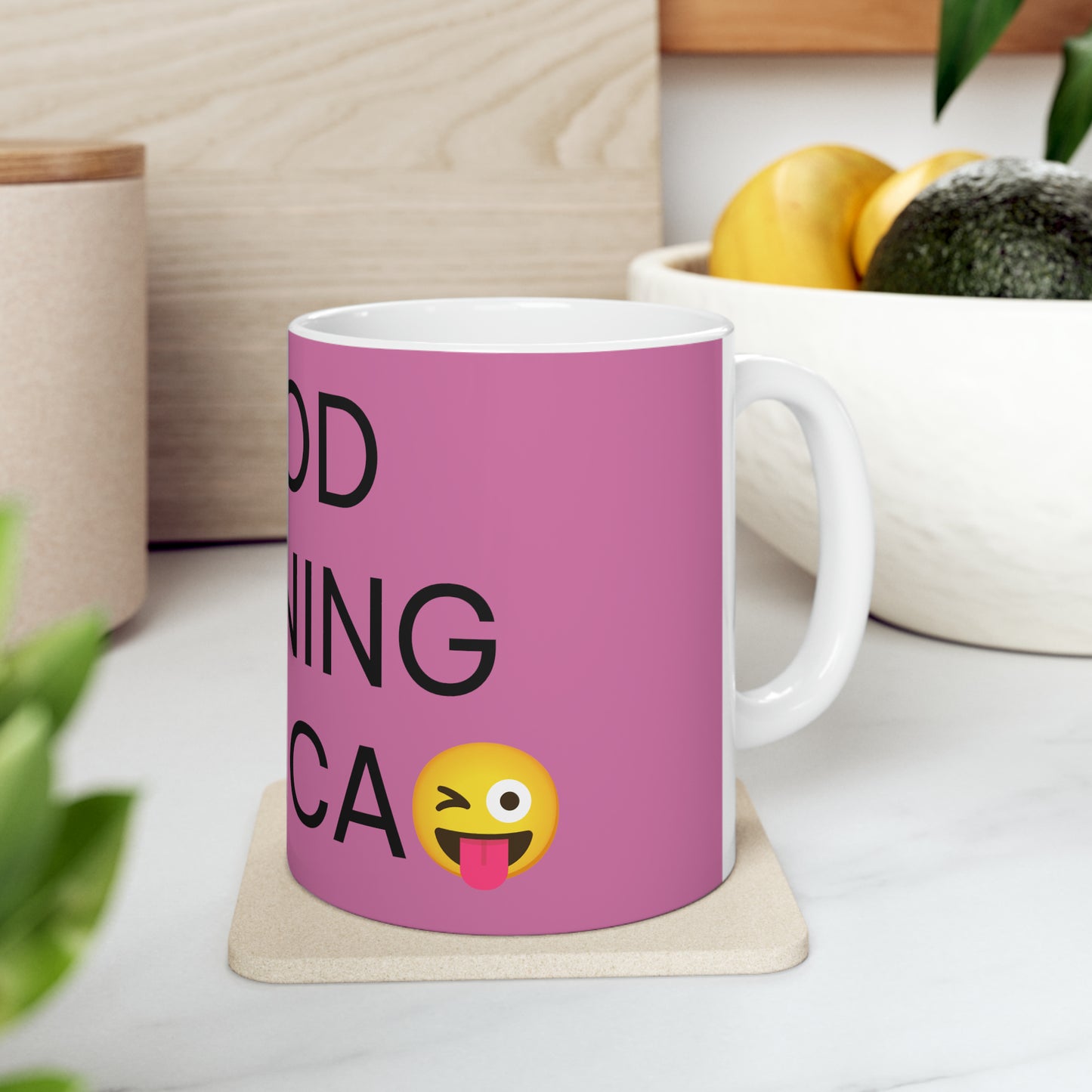 Coffee & Tea Mug with Good Morning America Signature