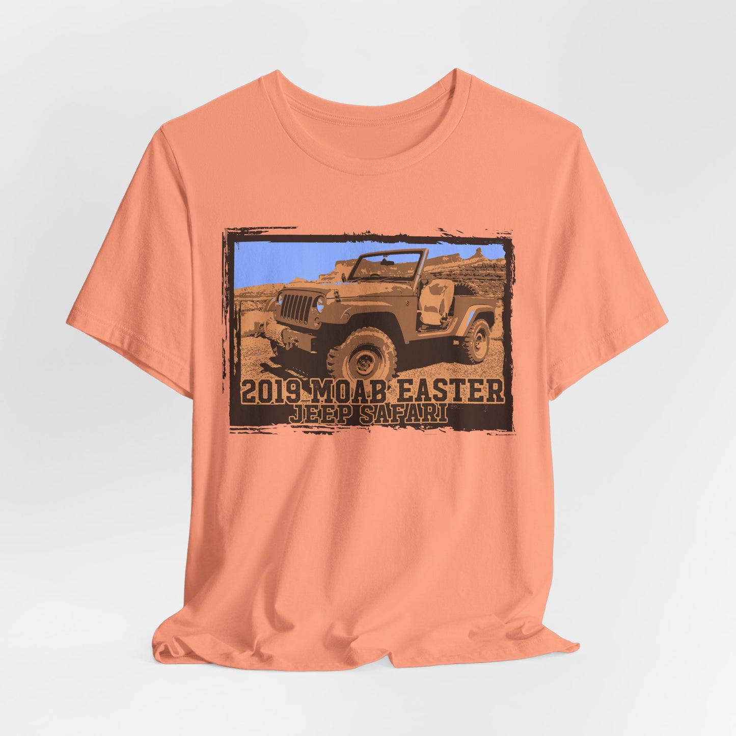 Moab Easter Safari Graphic Design Tee, Moab Easter Shirt, Vintage Tees, Art Design T-Shirt, Graphic Tee, Retro Art Shirts