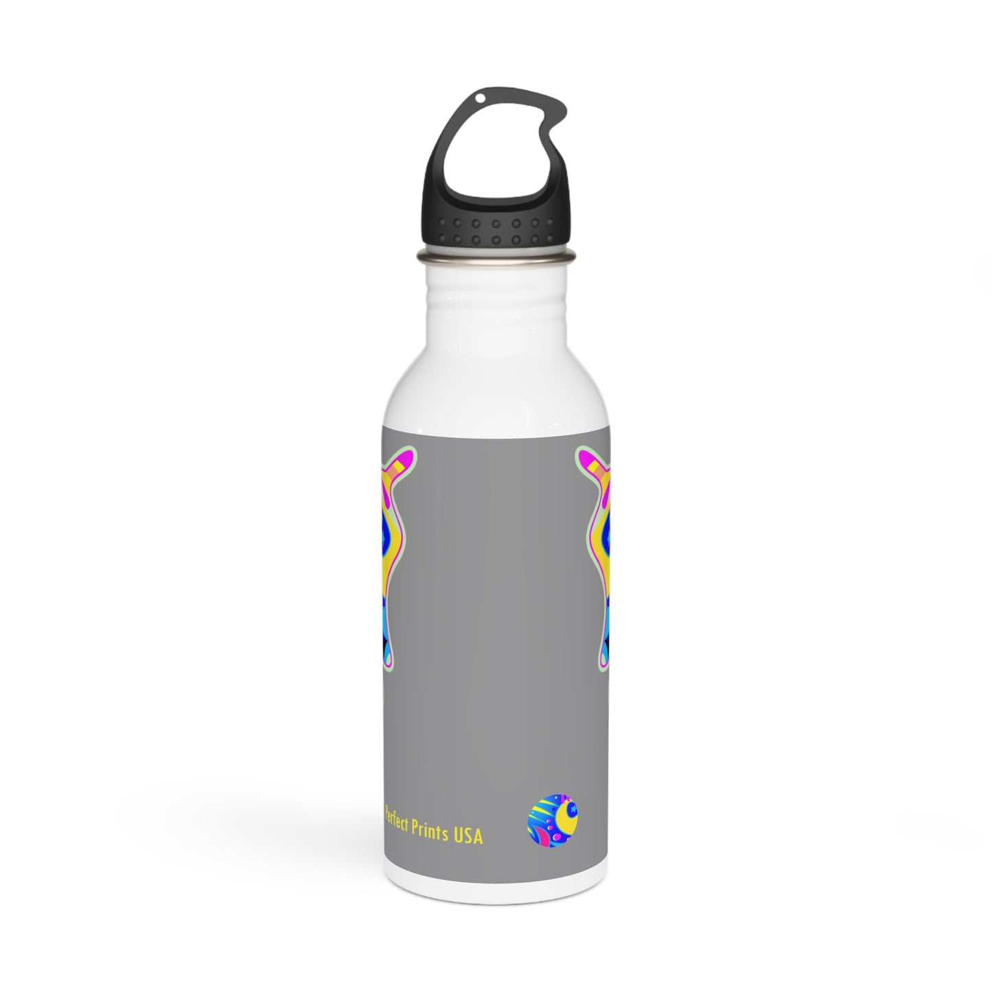 Bouteille d'eau Tumbler avec des motifs artistiques 