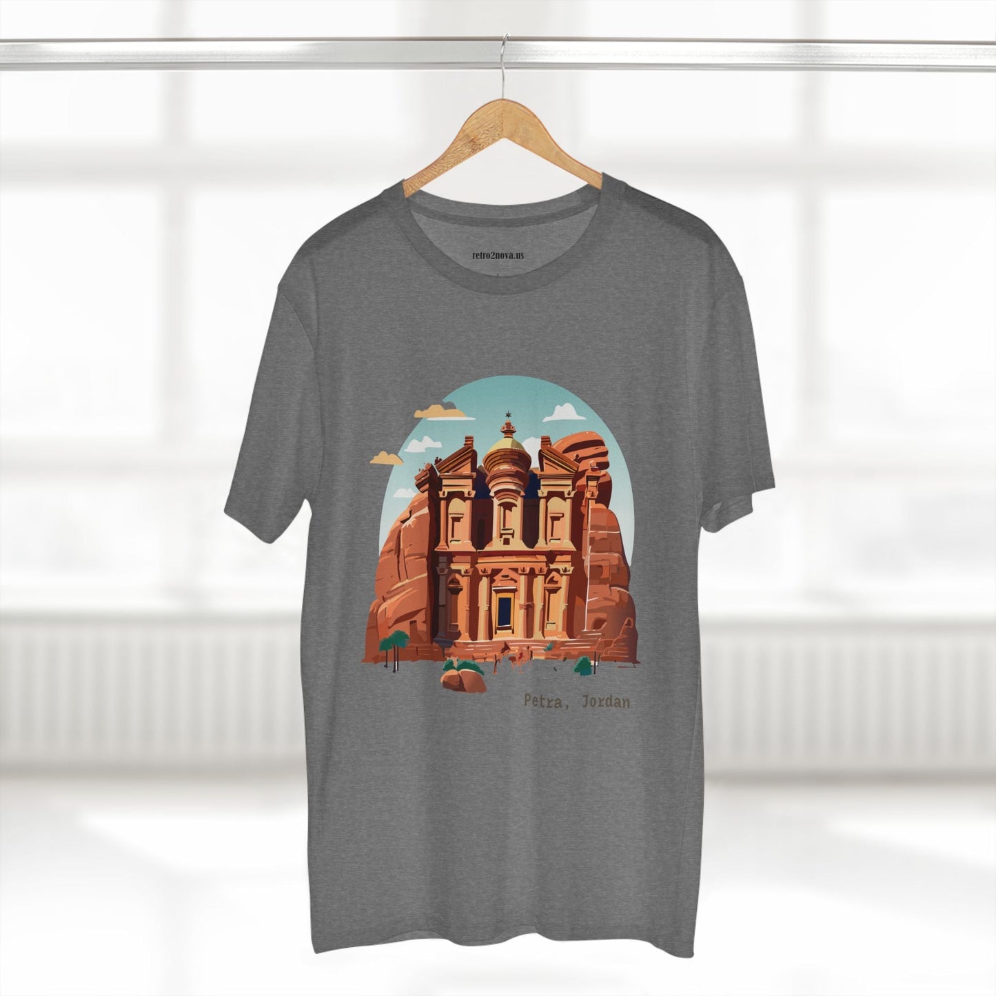 Petra Travel Shirt Unisex Premium Cotton Tee With Original Art Design For Tourists TT22
